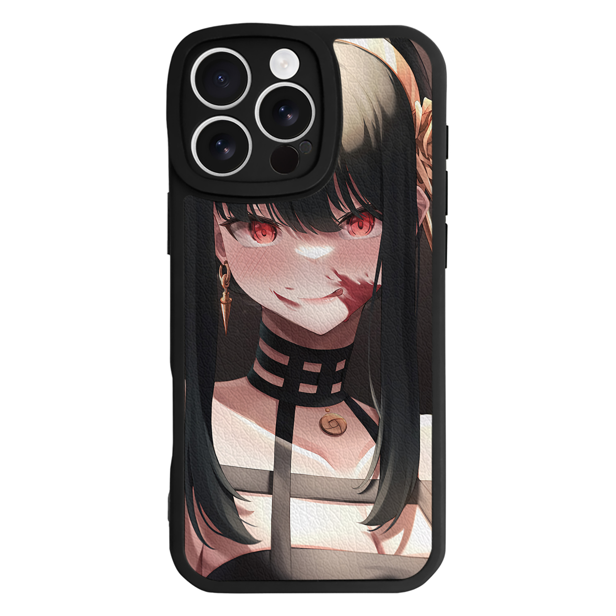 （画像用） SPY×FAMILY间谍家家酒 【iPhone 16シリーズ対応】シリコンスマホケース（レザー調） 材質：シリコン